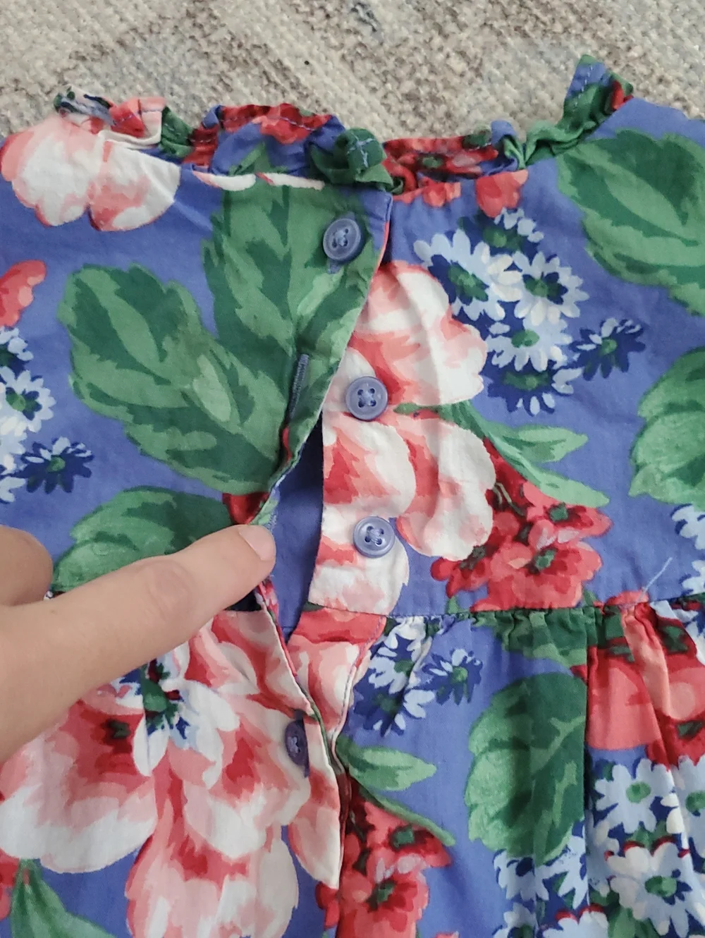 Janie And Jack Girls Floral Shirt Top And Ponte Pants Coordinating Set Sz5